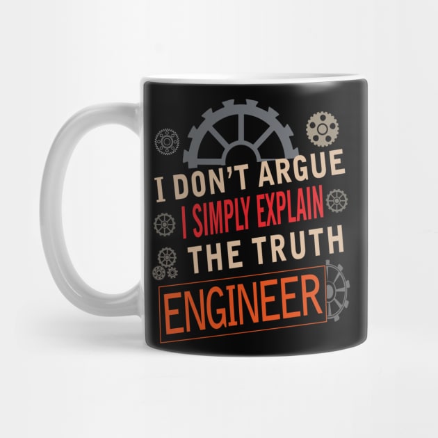 Engineer t-Shirt by AJ techDesigns